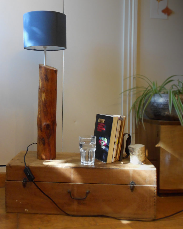 luminaire lampe vieux bois Grenoble
